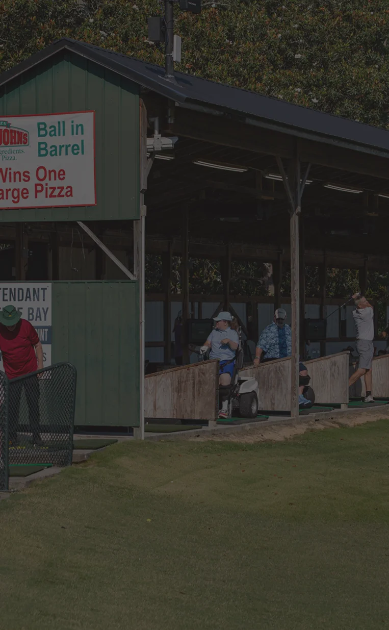 A 300 Yard Driving Range with Room to Work