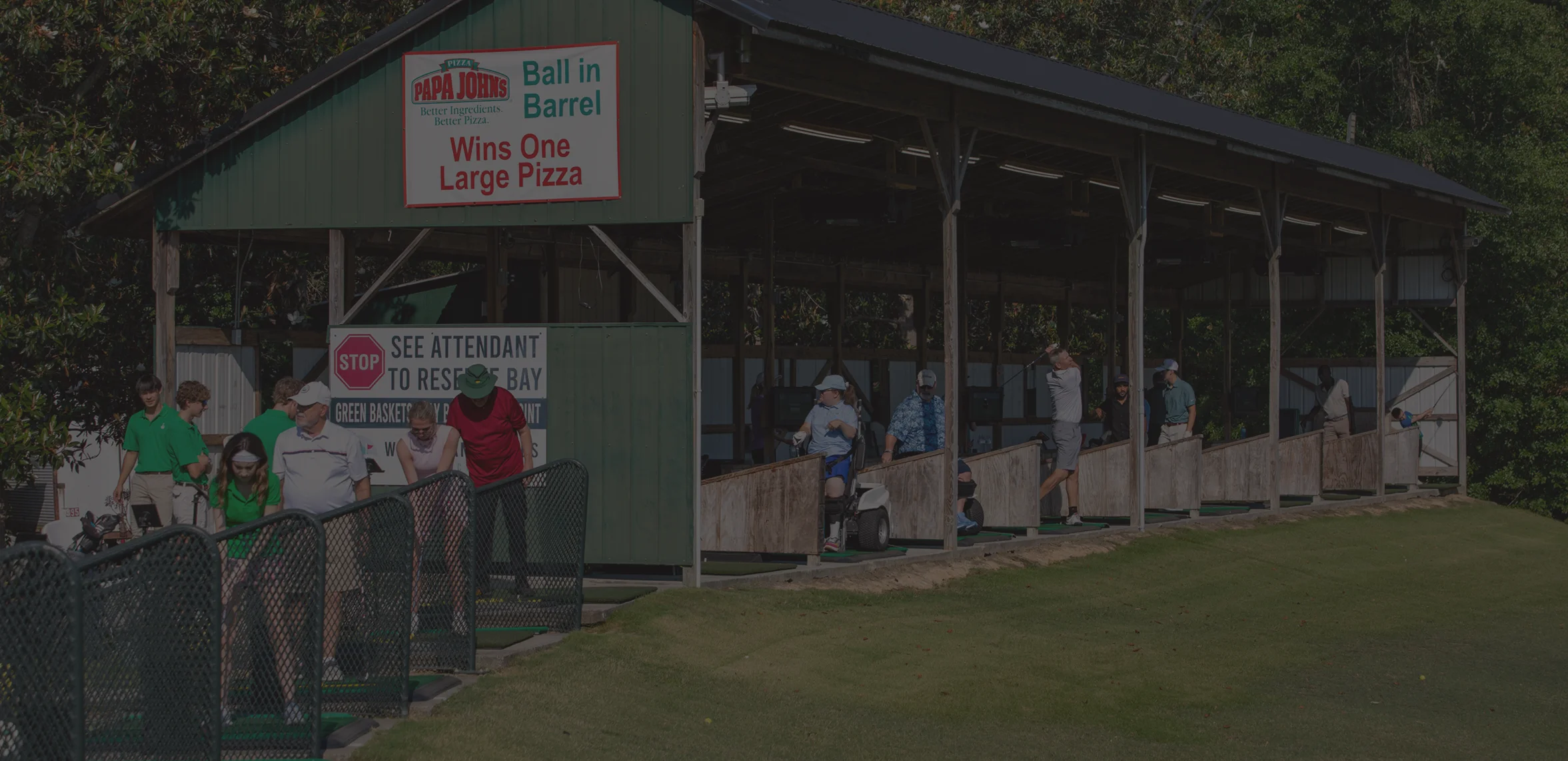 A 300 Yard Driving Range with Room to Work