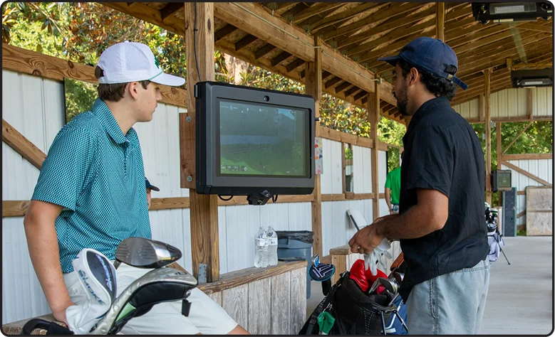 Reserve a Trackman Bay